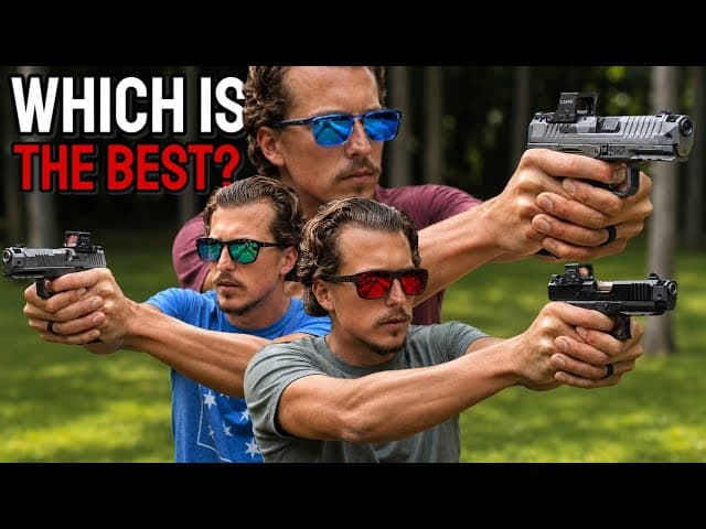 Canik Radian vs Glock 43x Vs Sig Xmacro